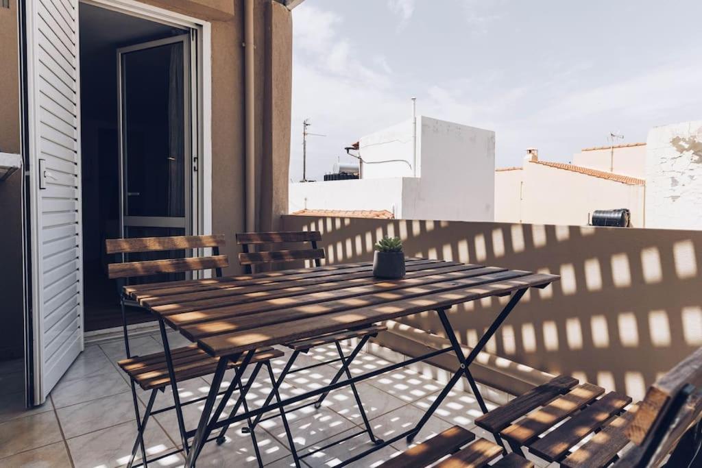 Ferienwohnung The Repose Aesthetic Apt. R2 Iraklio Exterior foto